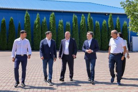 Dorin Recean a vizitat 2 afaceri locale din Ceadîr-Lunga